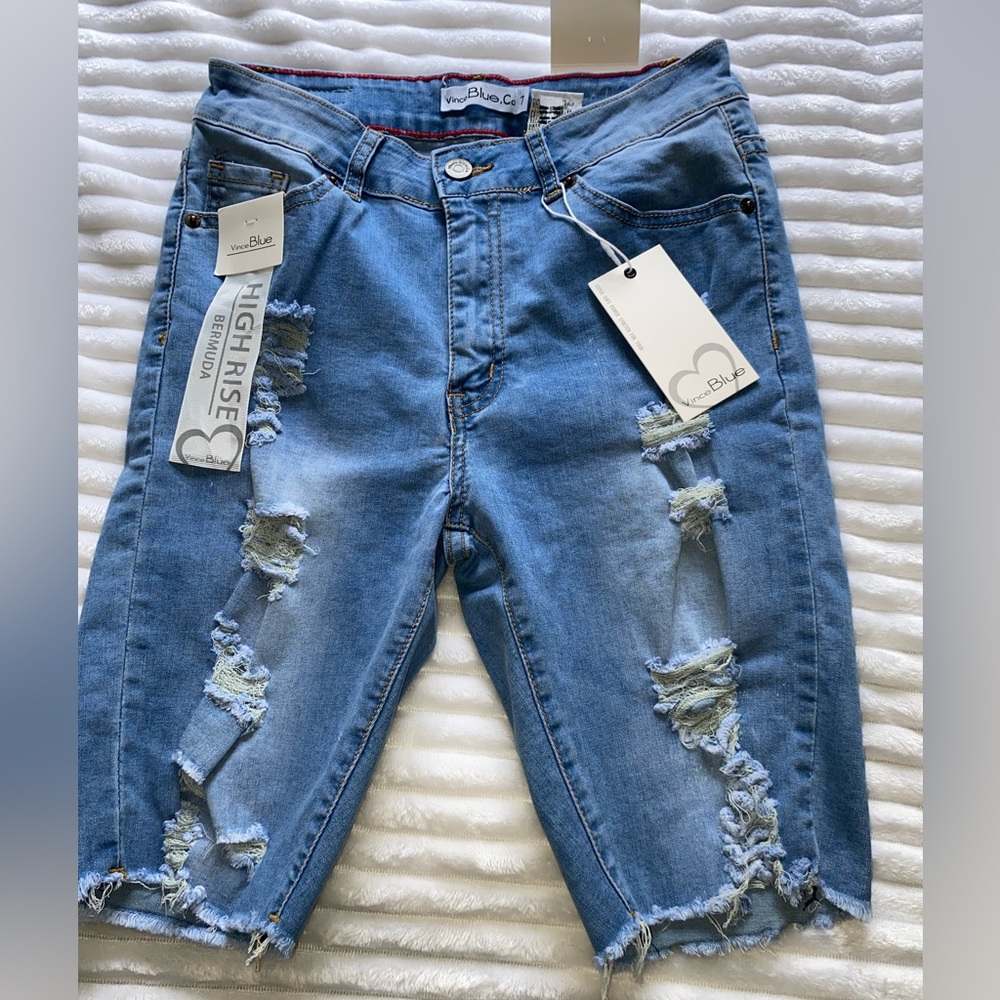 New | woman’s shorts vince blue | size 7
